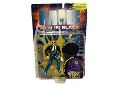 Galoob (c1997) MIB (Men in Black) Slime Fightin' Kay, street-striker Kay, Edgar & Jay action figures
