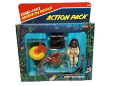 Fisher-Price (c1980) Adventure People Deep Sea Diver Action Pack, in window box No.358 (1)