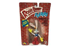 LJN (c1988) Roger Rabbit Flexies Roger Rabbit No.8638, plus Hornby (c1989) Tom & Jerry Wind Up Walke