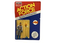 Palitoy Action Man Action Force Space Commander, on card with blister pack (1)