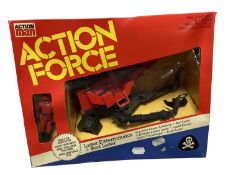 Palitoy Action Man Action Force Laser Exterminator & Red Laser, in sellotaped closed window box (1)