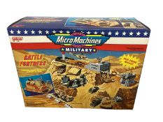 Galoob (c1991) Micro Machines Military Battle Fortess Playset, Boxed No.7006, plus Micro Machines St