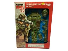 Palitoy Action Man (1980's) British Infantryman Oufits, boxed (3)