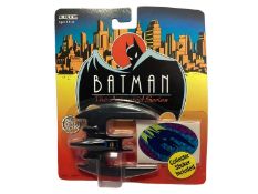 ERTL (c1993) DC Comics Batman The Animated Series diecast metal vehicles including Batmobile No.2446