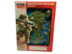 Palitoy Action Man (1980's) British Infantryman Oufits, boxed (3)