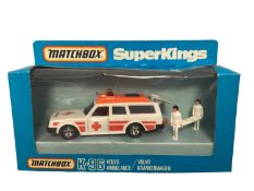 Matchbox Super Kings (c1982) diecast Volvo Ambulance, in window box No.K-96 (1)