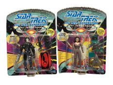 Playmates (c1992) Star Trek The Next Generation Borg No.6055 & Lieutenant Commander Deanna Troi No.6