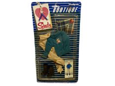 Pedigree Boutique Sindy Pony Club Oufit, on card with bubblepack (lifted & cracked to part) No.4301