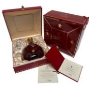 One bottle, Louis XIII de Rémy Martin - Grande Champagne Cognac, housed in a Baccarat crystal decant