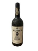 One bottle, Warre's 1963 Vintage Port