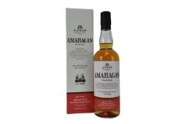 One bottle, Amahagan World Malt Whisky, Edition No. 2, 47%, 700ml, in original card box
