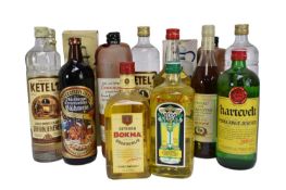 Fifteen bottles, to include Jonge Bols Gran Feneier and other Bols