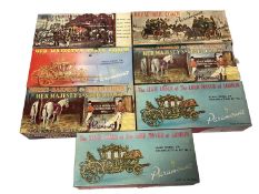 Paramount Scale 1:30 plastic construction kits including Royal Stage Coaches other coaches & wagons