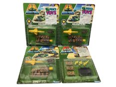 Kenner (c1989) Mega Force diecast Triax & V-Rocs Combat Vehicles including XT Enforcer (x4), Brimsto
