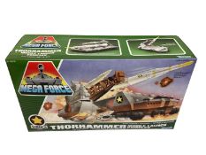 Kenner (c1989) Mega Force diecast V-Rocs Combat Vehicles including Thorhammer (Mobile Launch Complex