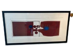 After Victor Pasmore (1908-1998) photo-lithograph, numbered from an edition of 250, image 24 x 67cm,