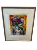 Chloe Cheese (b. 1952) set of three colour lithographs, each signed titled and numbered from an edit