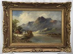 Francis E Jamieson (1895-1950) Pair of oils on canvas of Loch scenes