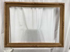 A gilt picture frame