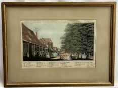 After Thomas Loggon, an early 19th century coloured engraving, 'The remarkable characters who were a
