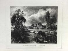 David Lucas after John Constable RA., mezzotint 