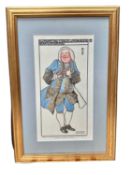 Good decorative set of forty-one Adolph Furstner prints depicting the operatic greats, in glazed gil
