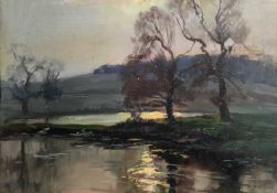 Henry Mitton Wilson (1873-1923) oil on board