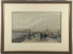 E. C. Kent, set of three watercolours depicting Lowestoft scenes