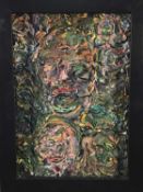 Christopher Newson (b. 1961) oil on canvas, Man and Boy