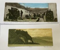 John Brunsdon (1943-2013) three etchings