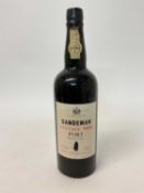 One bottle, Sandeman 1966 vintage port, bottled 1968