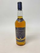 One bottle, Royal Lochnagar Single Highland Malt Scotch Whisky, 40% vol. 70cl.