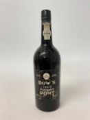 One bottle, Dow's 1963 Vintage Port