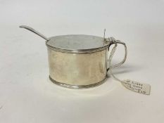 George III silver mustard pot