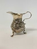 18th century silver milk jug