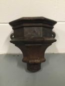 Cast Iron Rain Hopper up light, 28cm x 28cm