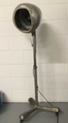 1930's 'Burlington' Hair Dryer lamp, 150cm, base diameter 60cm