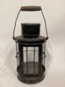 Lantern, without light fitting, 31cm high, 17cm base diameter