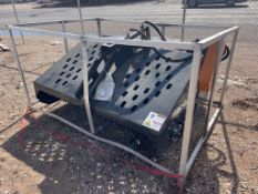 Landhonor Landscape Rake/ Rockhoune for skid steer