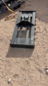 Skid Steer trailer board with ball
