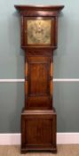 ANTIQUE 8-DAY LONGCASE CLOCK, dial signed 'Finney, Liverpool' on plaque, 13