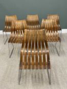 MID CENTURY ROSEWOOD DINING SUITE, comprising Robert Heritage for Archie Shine Planar Range