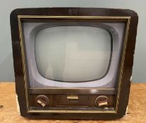 PYE 'CONTINENTAL' TELEVISION SET 1950s, 53cms (h), 53cms (w), 43cms (d) Provenance: private