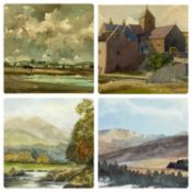 VARIOUS ARTISTS: Phyllis Jenkins, 20th century British School watercolour 'Penmon Priory', signed