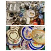 MIXED GROUP OF CERAMICS GLASS & BOXED PERFUMES, Nao table lamp, 34cms (h) excluding fitting, Nao