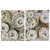 COPELAND / LATE SPODE / PEPLOW & CHELSEA PATTERN DINNERWARE, including serving plates, lidded