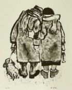 KAREL LEK (Belgian-Welsh 1929-2020) limited edition (10/ 75) print - 'Company', signed and