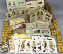 COLLECTION OF CIGARETTE CARDS, Wills Senior Service, John Player etc, including 16 full sets (full