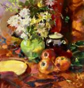 PETER GRAHAM (British b. 1959) oil on canvas -entitled verso 