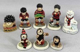 ROBERT HARROP DESIGNS LIMITED - THE BEANO AND DANDY COLLECTION - eight figures, BDO2 Gnasher, BDCS99